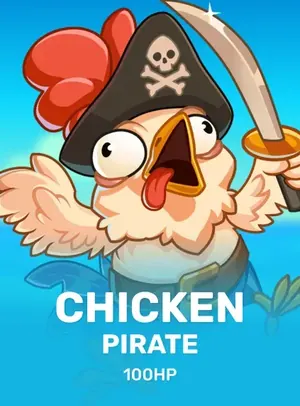 Chicken Pirate van 100HP, speel bij Kaasino