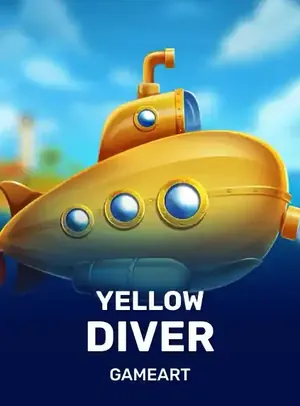 Yellow Diver van GameArt, speel bij Kaasino